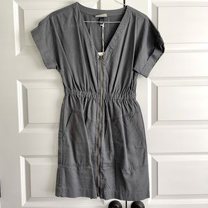 Charcoal Zipper Dress Size XS - Runs Slightly Bigger